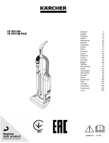 Kärcher CV 30/2 Bp Upright Brush Type Vacuum Cleaners Používateľská príručka