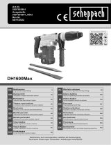 Scheppach DH1600Max Používateľská príručka