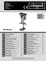 Scheppach DP19Vario Používateľská príručka