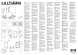 IKEA LILLTJÄRN Wash-basin Cabinet Používateľská príručka