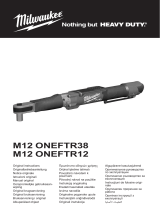 Milwaukee M12 ONEFTR38 Používateľská príručka