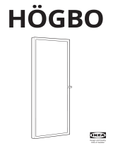 IKEA HOGBO Používateľská príručka