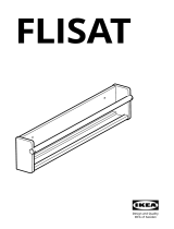 IKEA FLISAT Wall storage Používateľská príručka