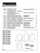 Makita DFJ212A Používateľská príručka