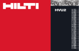 Hilti HVU2 Používateľská príručka