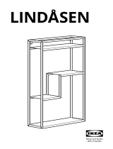 IKEA LINDÅSEN Display Shelf Používateľská príručka