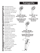 Hansgrohe 24101XXX Pulsify Select S Hand Shower Používateľská príručka