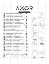 Hansgrohe AXOR CARLTON Holders Používateľská príručka