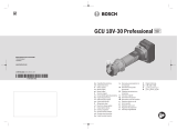 Bosch GCU 18V-30 Používateľská príručka