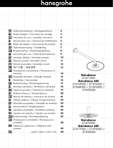 Hansgrohe 27474000 Používateľská príručka