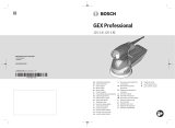 Bosch GEX Professional 125-1 A Používateľská príručka