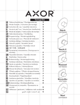 Hansgrohe Axor Massaud Používateľská príručka