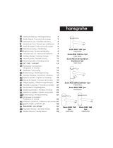 Hansgrohe Zesis M33 150 1jet 74802XXX Single Lever Kitchen Mixer Používateľská príručka