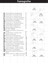 Hansgrohe LOGIS E/S Double Arm Towel Holder Používateľská príručka