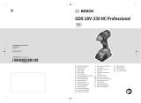 Bosch GDS 18V-330 HC Používateľská príručka