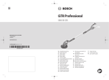 Bosch GTR 550 Používateľská príručka
