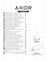 Hansgrohe AXOR 18210000, 18010000, 18014000 MASSAUD Používateľská príručka