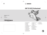 Bosch GKT 55 GCE Používateľská príručka