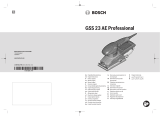 Bosch GSS 23 AE Používateľská príručka
