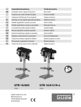 Güde GTB 16-605 Používateľská príručka