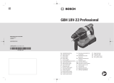 Bosch GBH 18V-22 Používateľská príručka