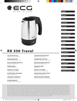 ECG RK 550 Travel Electric Kettle Používateľská príručka