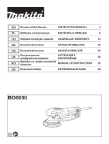 Makita BO6050 Používateľská príručka