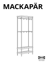 IKEA MACKAPÄR Coat Rack Používateľská príručka