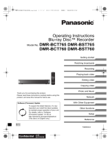 Panasonic DMR-BCT765 Používateľská príručka