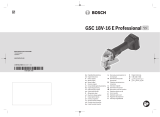 Bosch GSC 18V-16 E Používateľská príručka