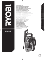 Ryobi RPW110B Electric High Pressure Cleaner Používateľská príručka