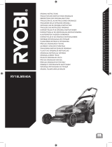 Ryobi RY18LMX40A 40cm Cordless Brushless Lawn Mower Používateľská príručka