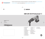 Bosch GBH 18V-26 D Používateľská príručka