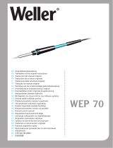 Weller WEP 70 Používateľská príručka