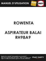 Rowenta RH98A9 Používateľská príručka