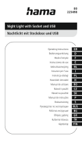 Hama 00223498 Používateľská príručka