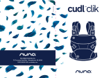 Nuna CUDL Clik Používateľská príručka