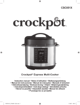 CrockPot CSC051X Používateľská príručka