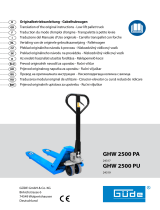 Güde GHW 2500 PA Návod na používanie