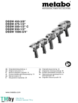 Metabo DSSW 450-3-8 Návod na používanie