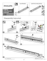 Philips SM340C/P FlexBlend, Surface Mounted lighting Návod na používanie