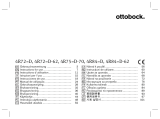Ottobock 4R72=D Long 30mm Connection Adapter Návod na používanie