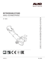 AL-KO AL-KO ST 4048 Battery-Powered Snow Blower Návod na používanie