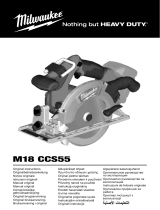 Milwaukee M18 CCS55 Návod na používanie