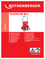 Rothenberger RODRUM M-L Návod na používanie