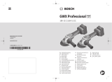 Bosch 18V-15 C, 18V-15 SC GWX Professional Cordless Angle Grinder Návod na používanie