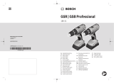 Bosch 18V-21 GSR, GSB Professional Cordless Drill Driver Návod na používanie