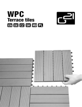 G21 WPC Terrace Tiles Návod na používanie