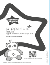 Tommee Tippee Pip Deluxe Sleep Aid Web Leaflet Návod na používanie
