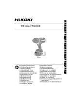 Hikoki WR36DA Cordless Impact Wrench Návod na používanie